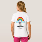 T-shirt Unicorn Vibes Magic Tee#kidstshirts (Dos entier)