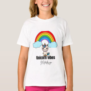 T-shirt Unicorn Vibes Magic Tee#kidstshirts