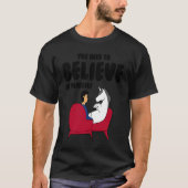 T-shirt Unicorn Vous Devez Croire En Vous-Même (Devant)