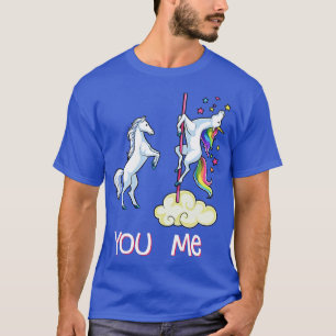 T-shirt Unicorn You vs Me Funny Unicorns Rainbow Gifts