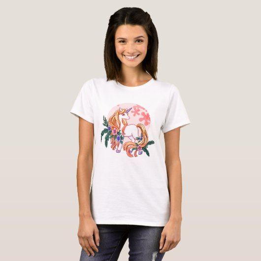 T-shirt Unicorne (Devant entier)