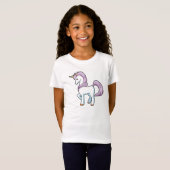 T-Shirt Unicorne (Devant entier)