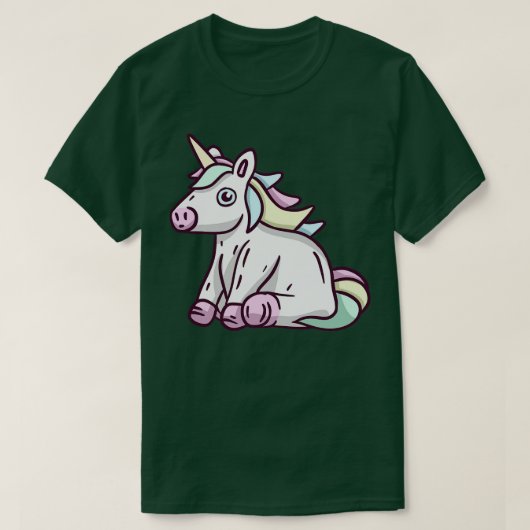T-shirt Unicorne (5) (Design devant)
