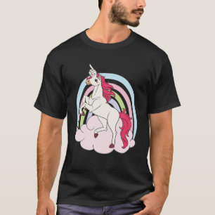 T-shirt Unicorne adulte, Corne du doigt moyen