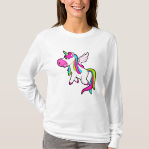 T-shirt Unicorne avec ailes