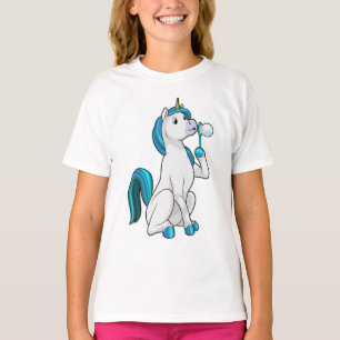 T-shirt Unicorne avec bulles de savon