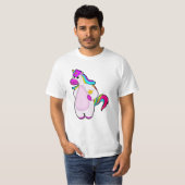 T-shirt Unicorne avec étoile (Devant entier)