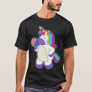 T-shirt Unicorne avec volleyball