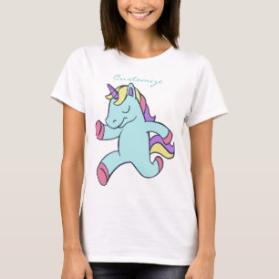 T-shirt Unicorne Bleue Courant Thunder_Cove