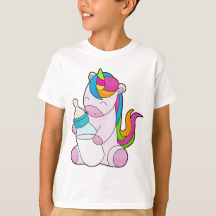T-shirt Unicorne Bouteille de lait
