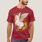 T-shirt Unicorne d'automne (Devant)