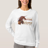 T-shirt Unicorne d'automne enchantée Adulte (Devant)