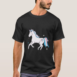 T-shirt Unicorne de la Trans Pride