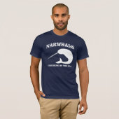 T-shirt Unicorne de Narwhals (Devant entier)