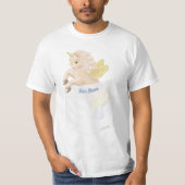 T-shirt Unicorne de poche (Devant)