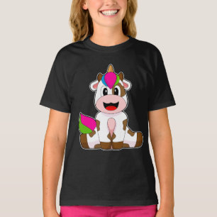 T-shirt Unicorne de vache