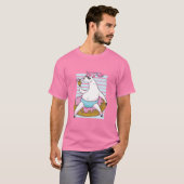 T-shirt Unicorne d'été (Devant entier)