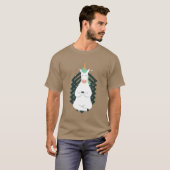 T-shirt Unicorne en Pose de Yoga (Devant entier)