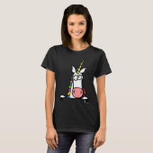 T-shirt Unicorne folle (Devant entier)