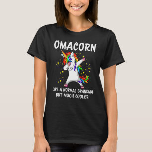 T-shirt Unicorne Grand-mère Oma Fête des mères de maïs