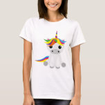 T-shirt Unicorne graphique<br><div class="desc">Unicorne en tant que joli caractère graphique</div>