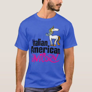 T-shirt Unicorne italienne américaine 4