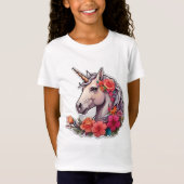 T-Shirt Unicorne, joli design (Devant)