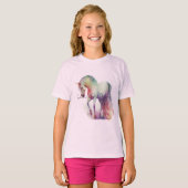 T-shirt Unicorne magique (Devant entier)