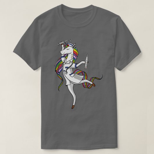 T-shirt Unicorne Nurse 2 (Design devant)