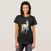 T-shirt Unicorne Nurse Stethoscope (Devant entier)