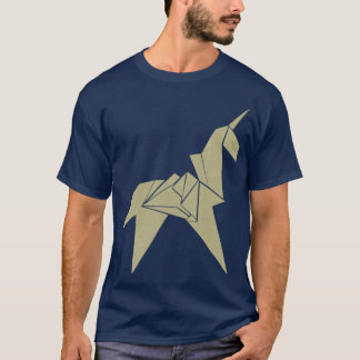 T-shirt Unicorne Origami 2