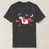 T-shirt Unicorne rose (Design devant)