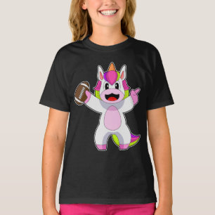 T-shirt Unicorne Sports de football américain