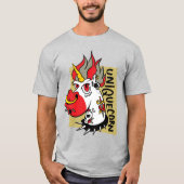 T-shirt Unicorne tatouée (Devant)