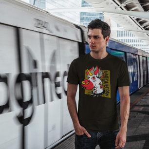 T-shirt Unicorne tatouée