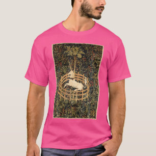 T-shirt Unicorne vintage en captivité Tapisserie médiévale