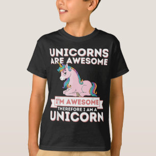 T-shirt Unicorns Are Awesome I'm A Unicorn - Funny Rainbow