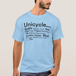 T-shirt Unicycle parts