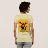 T-shirt Unified with No Kings #3 (Dos entier)