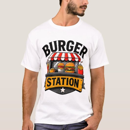T-shirt Uniforme de l'équipe de restaurant créatif de la s (Devant)