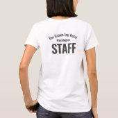 T-Shirt Uniforme Du Personnel De L'Hôtel (Dos)