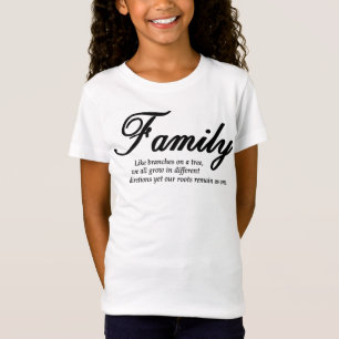 T-Shirt UNIFORMES FAMILIALES, Cadeau pour la famille, Fami