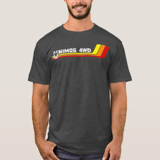 T-shirt UNIMOG Oldschool sur le noir