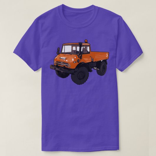 T-shirt UNIMOG orange (Design devant)