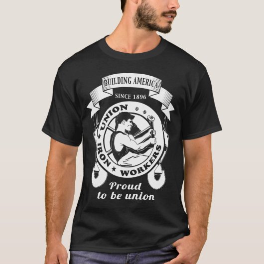 T-shirt Union Ironworkers (Devant)