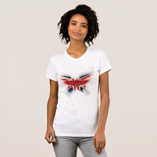 t-shirt union jack (Devant entier)