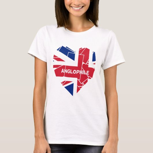 T-shirt Union Jack anglophile (Devant)