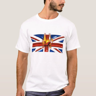 T-shirt Union Jack BRITANNIQUE Pays de Galles