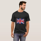 T-shirt Union Jack Drapeau Angleterre Royaume-Uni Royaume- (Devant entier)