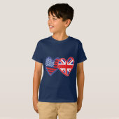 T-shirt Union Jack/États-Unis (Devant entier)